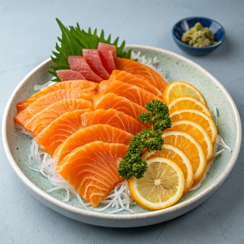 Salmon Sashimi